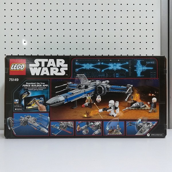 LEGO レゴ スター・ウォーズ レジスタンスのXウイング・ファイター 75149_2