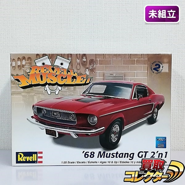 レベル 1/25 ’68 マスタング GT 2’n1_1