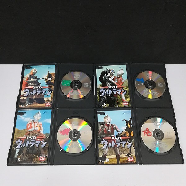 買取実績有!!】DVD デジタルウルトラシリーズ ウルトラマン 全10巻 
