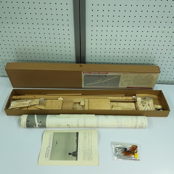 ムサシノ模型飛行機研究所 09-15クラス ラジオコントロールモデル スカイカンガルー号 バルサキット_3