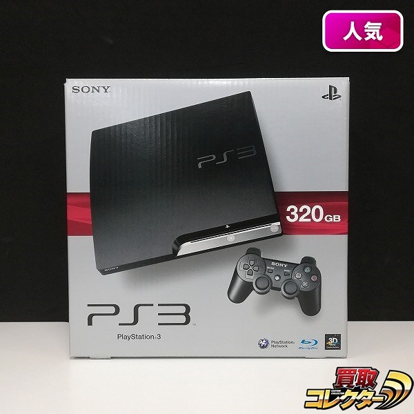 PlayStation 3 CECH-2500B 320GB チャコール・ブラック_1