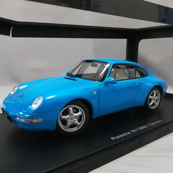 オートアート ミレニアム 1/18 ポルシェ 911 993 カレラ ブルーメタリック_2