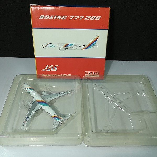フェニックス 1/400 JAS ボーイング 777-200 レインボーセブン JA010D_2