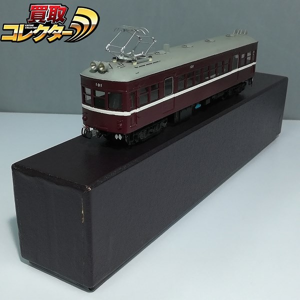 ペーパー製 鉄道模型 京王 井の頭線 デニ101