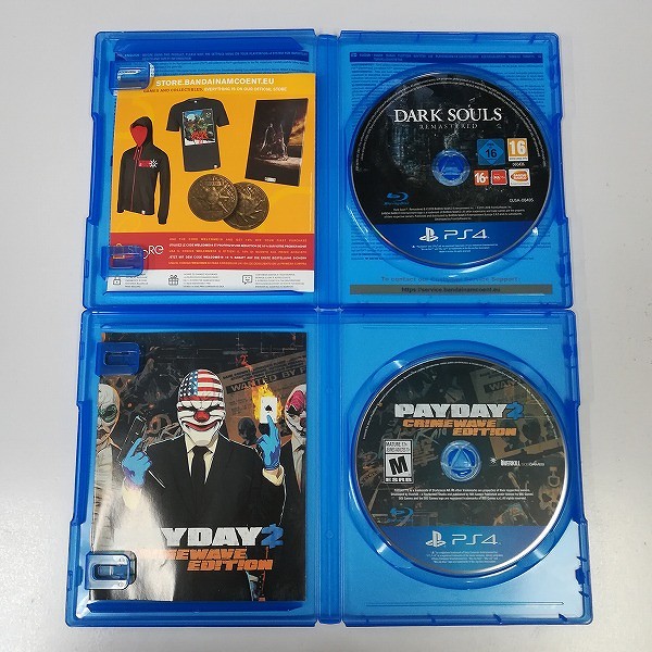 PlayStation 4 海外版 ソフト PAYDAY2 CRIMEWAVE EDITION + DARK SOULS REMASTERED_3