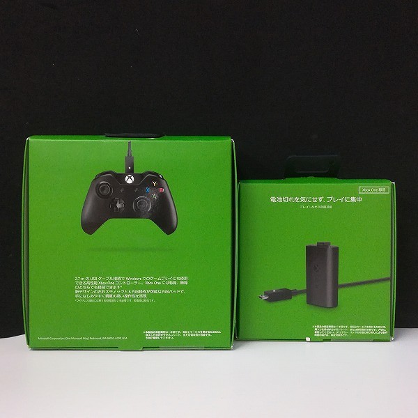 Xbox One コントローラー + プレイ&チャージキット 計2点_2