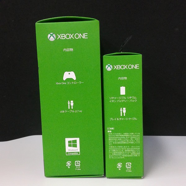 Xbox One コントローラー + プレイ&チャージキット 計2点_3