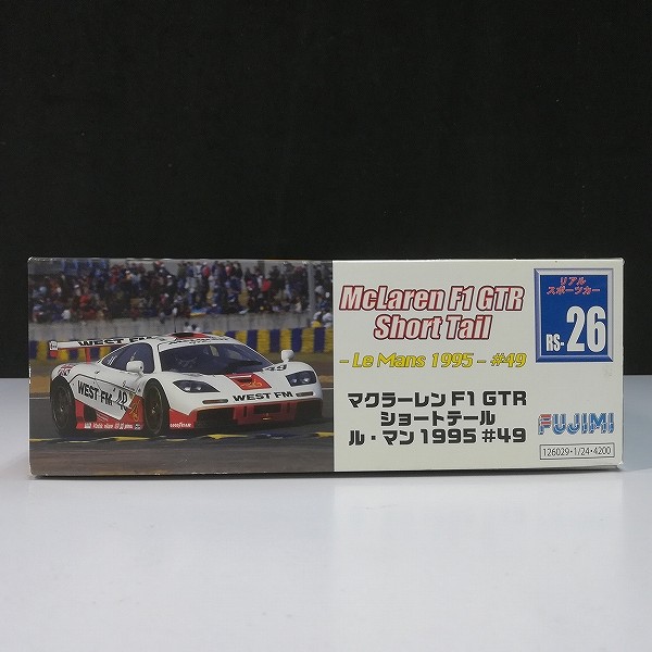 フジミ 1/24 リアルスポーツカーシリーズ マクラーレン F1 GTR ショートテール ル・マン 1995 #49_2