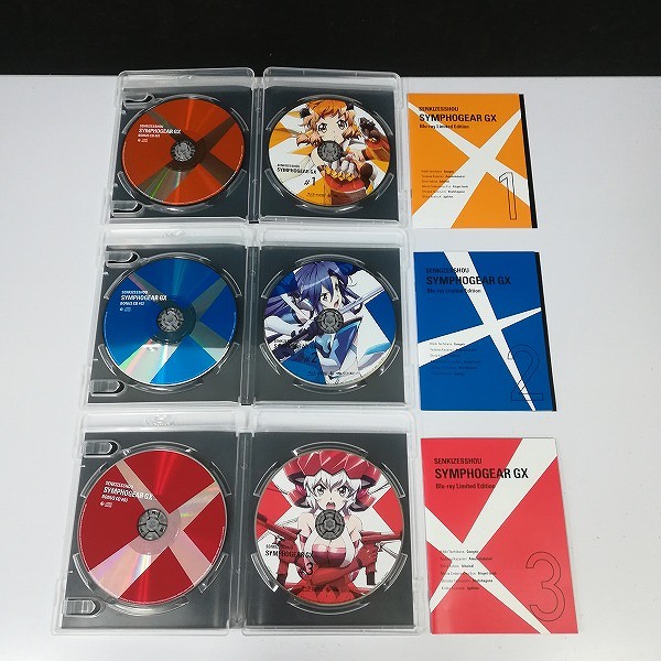 Blu-ray 戦姫絶唱シンフォギアGX 全6巻 Amazon限定 LPサイズ収納ケース付_2