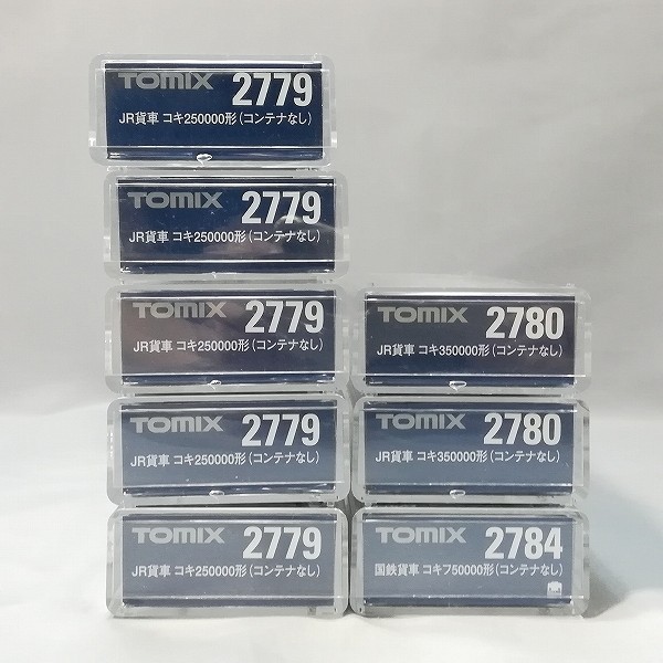 TOMIX 2779 コキ250000形(コンテナなし) 2780 コキ350000形(コンテナなし) 2784 コキフ50000形(コンテナなし)_2
