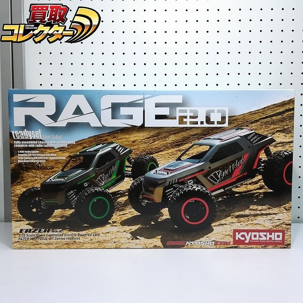 京商 1/10 電動RC FAZER-MK2- RAGE2.0 レッド Readyset_1