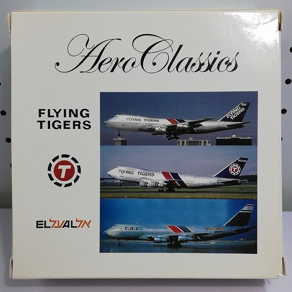 Aeroclassics 1/400 フライング・タイガー航空 ボーイング 747 N801FT_2