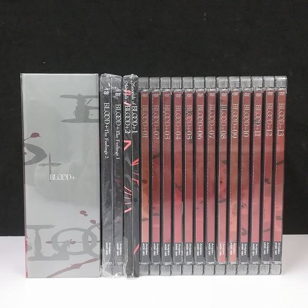 DVD BLOOD+ 全13巻 初回限定版 初回特典 全巻収納ケース付_2