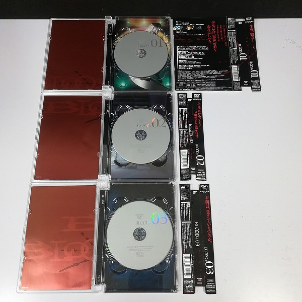 DVD BLOOD+ 全13巻 初回限定版 初回特典 全巻収納ケース付_3