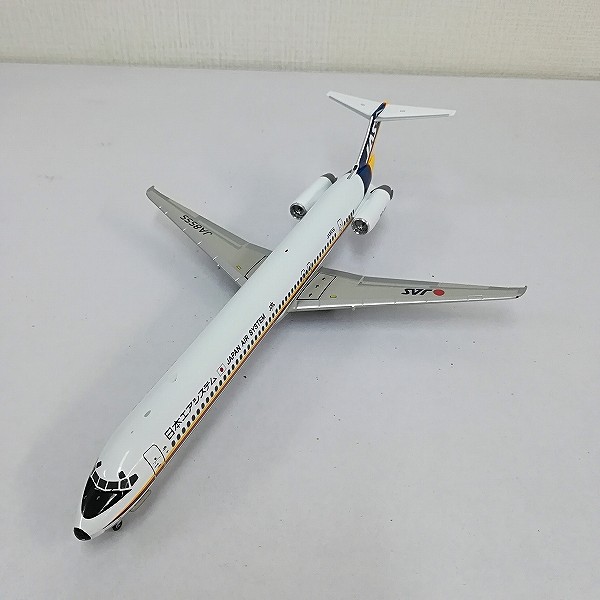Jet-X 1/200 JAS 日本エアシステム MD-81 JA8555_3