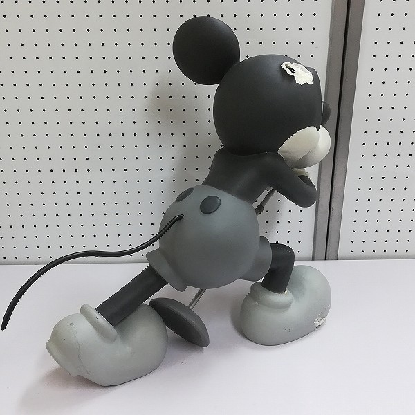 NUMBER (N)INE 特大 ミッキーマウス モノクロ 9周年記念フィギュア_3