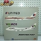 JFOX 1/200 ユナイテッド航空 ボーイング 747 N178UA