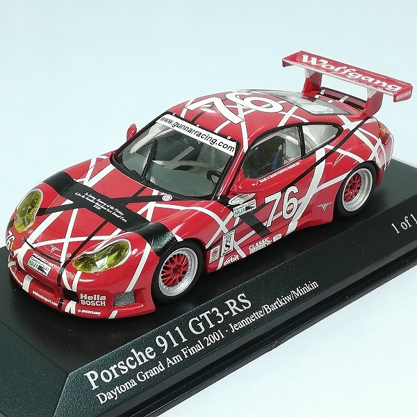 PMA ミニチャンプス 1/43 ポルシェ 911 GT3 RS 2001 #76 ポルシェ カレラカップ Saison 2001 #11_3