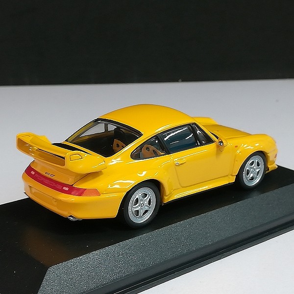 PMA ミニチャンプス 1/43 ポルシェ 911 GT2 1995 イエロー_3