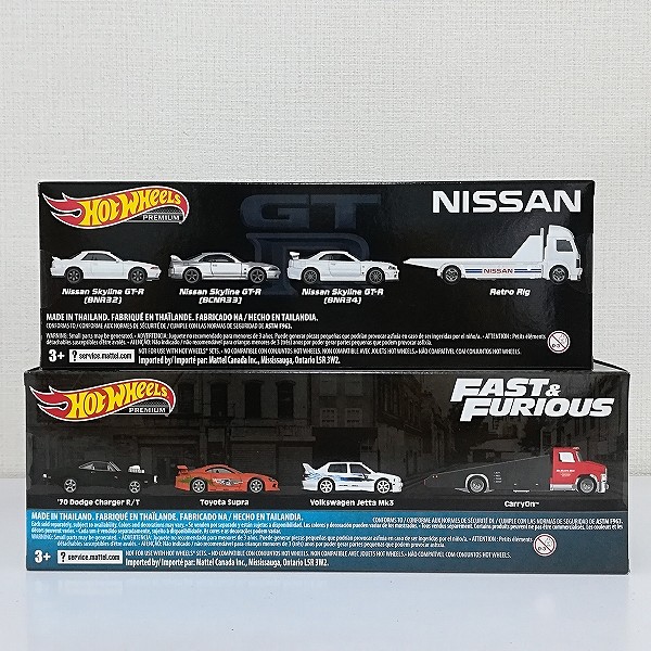 ホットウィール プレミアム コレクターセット NISSAN FAST＆FURIOUS 4台セット_2