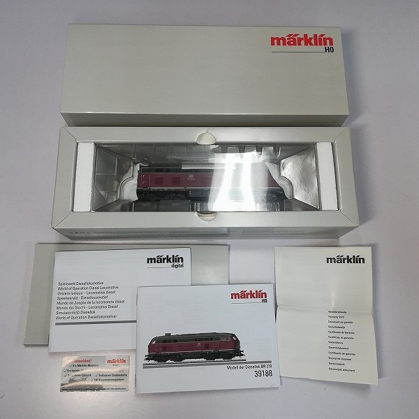 メルクリン HO 39188 DB 210 ディーゼル機関車 mfx+ サウンド_3
