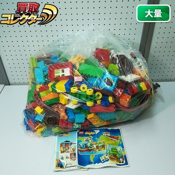 LEGO レゴデュプロ パーツ フィグ クジラ ライオン シマウマ カバ アヒル 飛行機 他_1