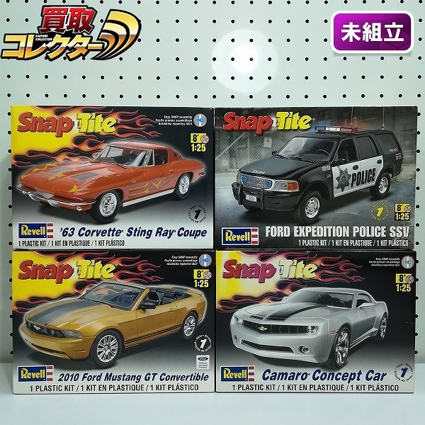 レベル Snap Tite 1/25 カマロ コンセプトカー フォードエクスペディション SSV ポリスカー 他_1