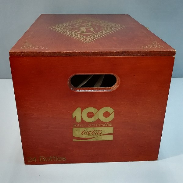 コカコーラ 100周年記念 木箱 ボトル24本用_3