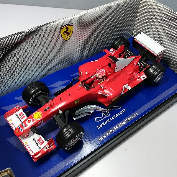 ホットウィール 1/18 フェラーリ F2003-GA #1 M.シューマッハ 鈴鹿サーキット_2