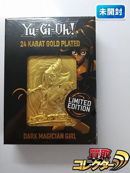 遊戯王 24KARAT GOLD PLATED ブラック・マジシャンガール DARK MAGICIAN GIRL LIMITED 5000 海外製_1