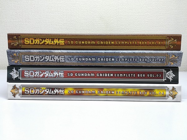 SDガンダム 外伝 カードダス コンプリートボックス Vol.1～4 計4点 カード バインダー のみ_2