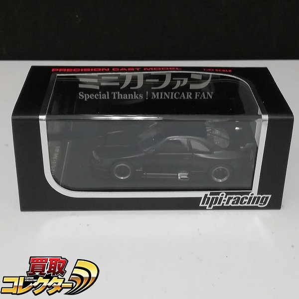 hpi・racing 1/43 ミニカーファン ニスモ GT-R LM Plain color Model ブラック_1