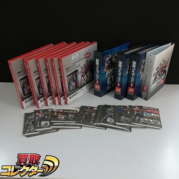 仮面ライダーアギトVOL.1〜12+３本DVD カードバインダー付