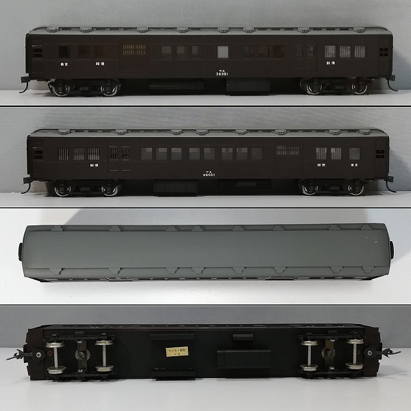 マツモト模型 ペーパー製鉄道模型 マユ36051 軌間16.5mm_3