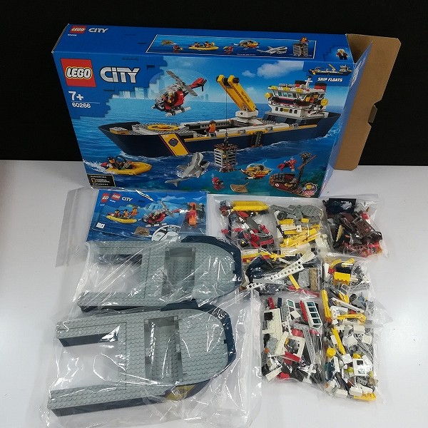 LEGO レゴ シティ 60265 海の探検隊 海底探査基地 60266 海底調査船_2