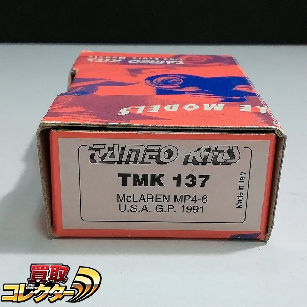 タメオ 1/43 メタルキット TMK137 マクラーレン MP4/6 U.S.A.GP 1991_1