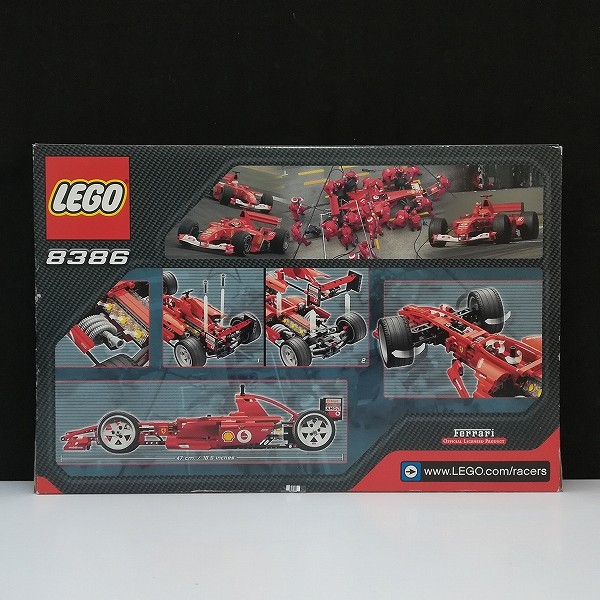 LEGO レゴ レーサー 8386 1/10 フェラーリ F1 レーサー_2