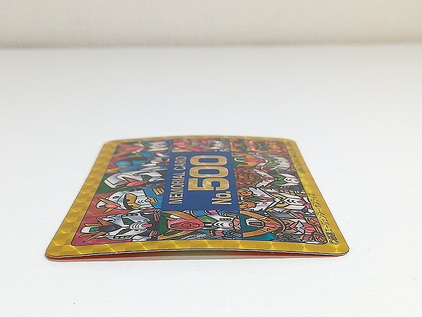 SDガンダム カードダス 本弾 パート13 No.500 MEMORIAL CARD Wプリズム_3