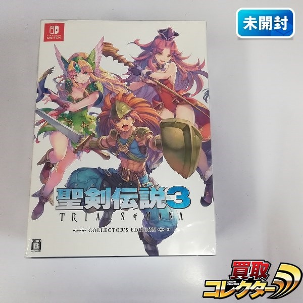 Nintendo Switch ソフト 聖剣伝説3 トライアルズ オブ マナ コレクターズ エディション_1