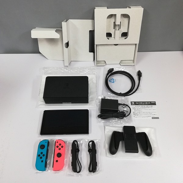 Nintendo Switch 有機ELモデル Joy-Con ネオンブルー ネオンレッド_2