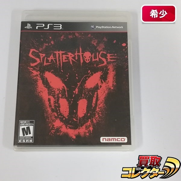海外版 PlayStation3 ソフト スプラッターハウス SPLATTER HOUSE