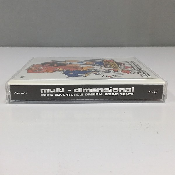 CD ソニックアドベンチャー2 マルチ・ディメンショナル オリジナルサウンドトラック 帯ステッカー付_2