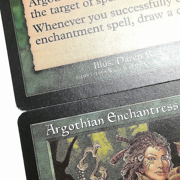 MTG アルゴスの女魔術師 Argothian Enchantress ウルザズ・サーガ USG 緑 R レア 英語版 計4枚_3