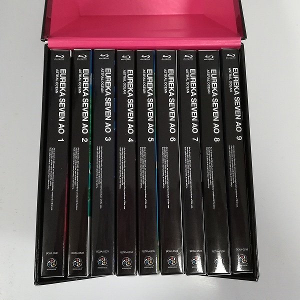 Blu-ray エウレカセブンAO 全9巻 初回限定版 収納BOX付_2