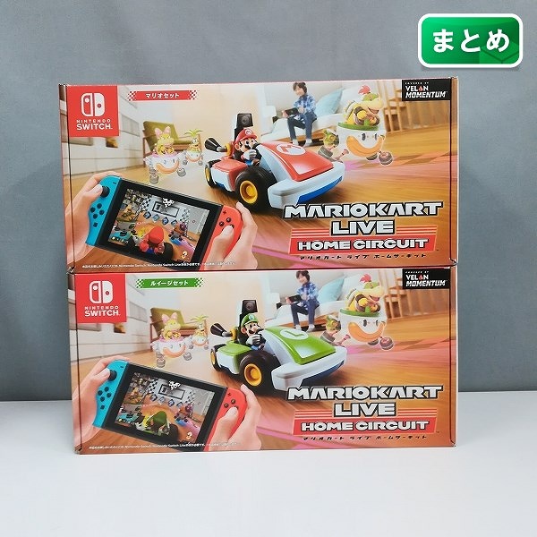 Nintendo Switch マリオカートライブ ホームサーキット マリオセット ルイージセット