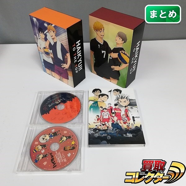 Blu-ray ハイキュー!! TO THE TOP 全6巻 初回限定版 特典 収納BOX CD付 + OVA ハイキュー!! 陸VS空