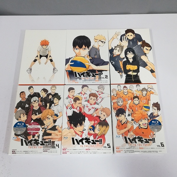 Blu-ray ハイキュー!! TO THE TOP 全6巻 初回限定版 特典 収納BOX CD付 + OVA ハイキュー!! 陸VS空_2
