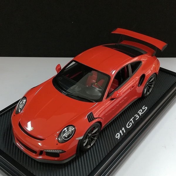 スパーク 1/12 ポルシェ 911 GT3 RS ラバオレンジ_2