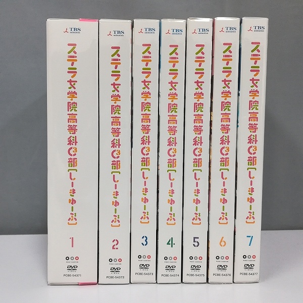 DVD ステラ女学院高等科C3部 全7巻 初回生産限定版 収納BOX付_3