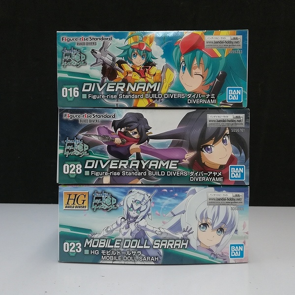 バンダイスピリッツ HG モビルドールサラ Figure-rise Standard ダイバーアヤメ ダイバーナミ_2